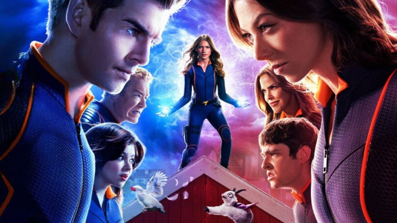Movie poster for Clash of the Thundermans — Science Fiction, Action, Comedy, Family.